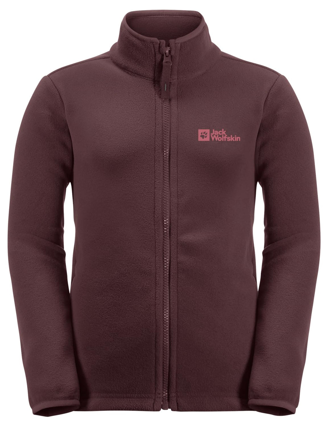 Jack Wolfskin Mädchen Taunus Jacket K Fleece-Jacke 128 Boysenberry, 128 Boysenberry