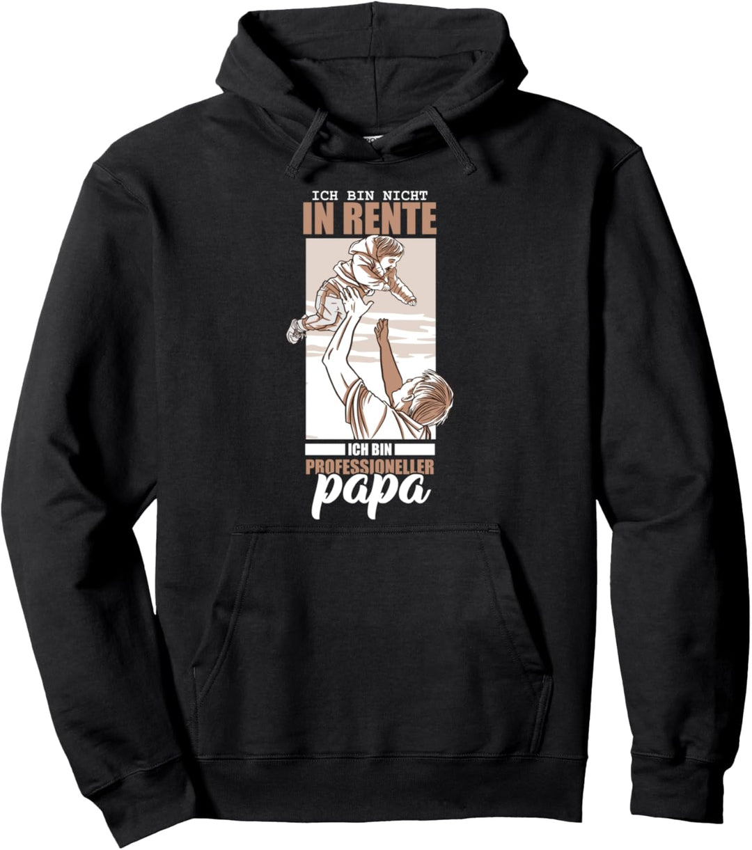 Rentner Ruhestand Renteneintritt Pension Pensionierung Papa Pullover Hoodie