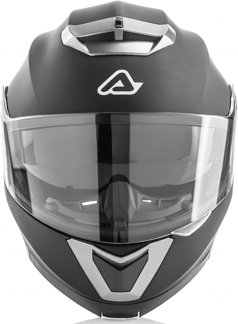 Acerbis Herren Serel Modural Helm, Schwarz, L