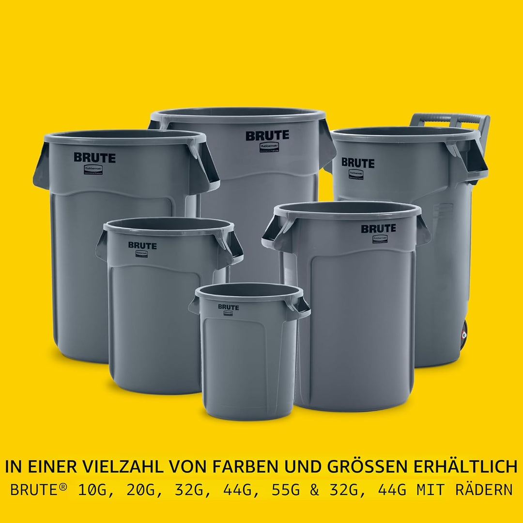 Rubbermaid Commercial Products FG262000GRAY Brute Container 75,7 L Container, Plastik, Grau, 49,5 x