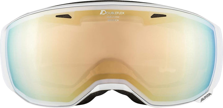 ALPINA ESTETICA - Verspiegelte, Kontrastverstärkende & Polarisierte OTG Skibrille Mit 100% UV-Schutz