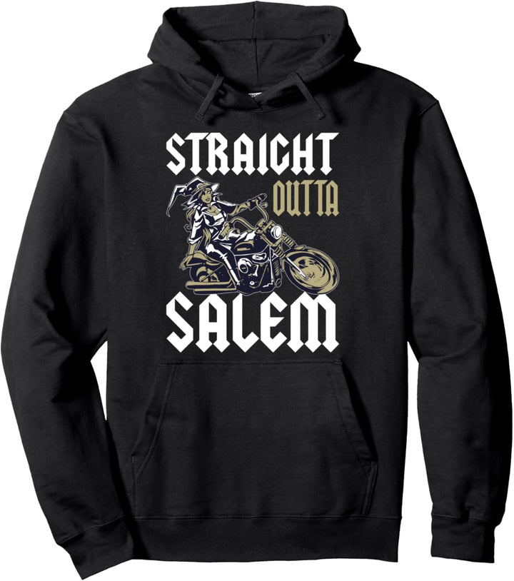 Straight Outta Salem Hexe Pullover Hoodie