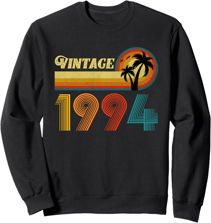 30 Jahre alt 30. Geburtstag Geschenk Männer Frauen Retro Vintage 1994 Sweatshirt