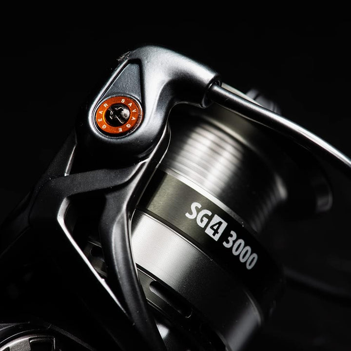Savage Gear SG4 Angelrolle Spinnrolle Spinning Rolle 2500 FD, 2500 FD