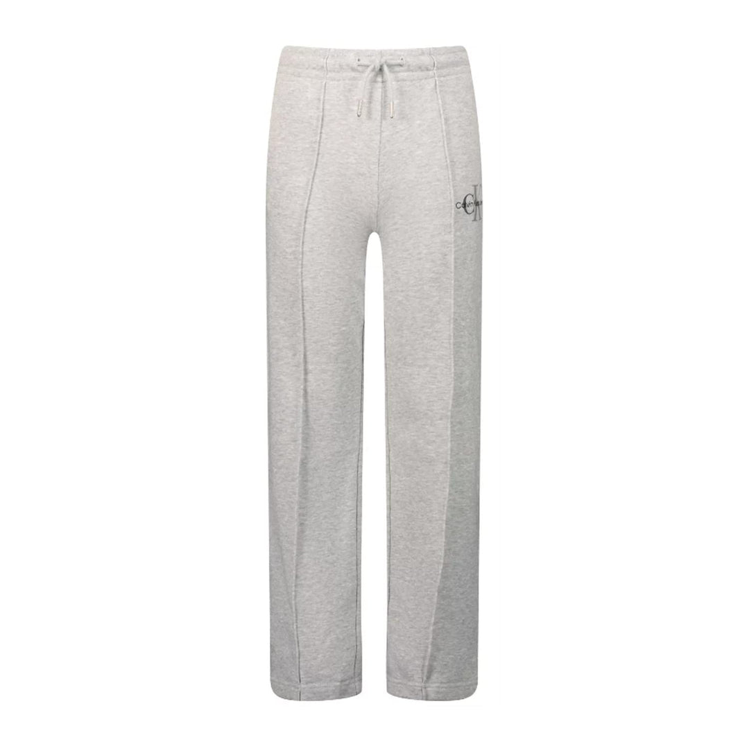 Calvin Klein Mädchen Seaming Straight Sweatpants Gr. 10 Jahre Grau IG0IG01268PZ2