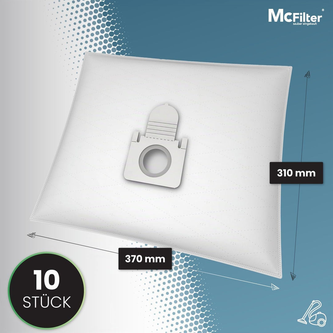 McFilter I SPARSET 10 Staubsaugerbeutel + Filterset geeignet für THOMAS AQUA+ PET &amp; FAMILY, ANTI-ALL