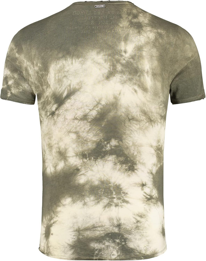 KEY LARGO Herren Trial Round T-Shirt, Mil.green (1502)