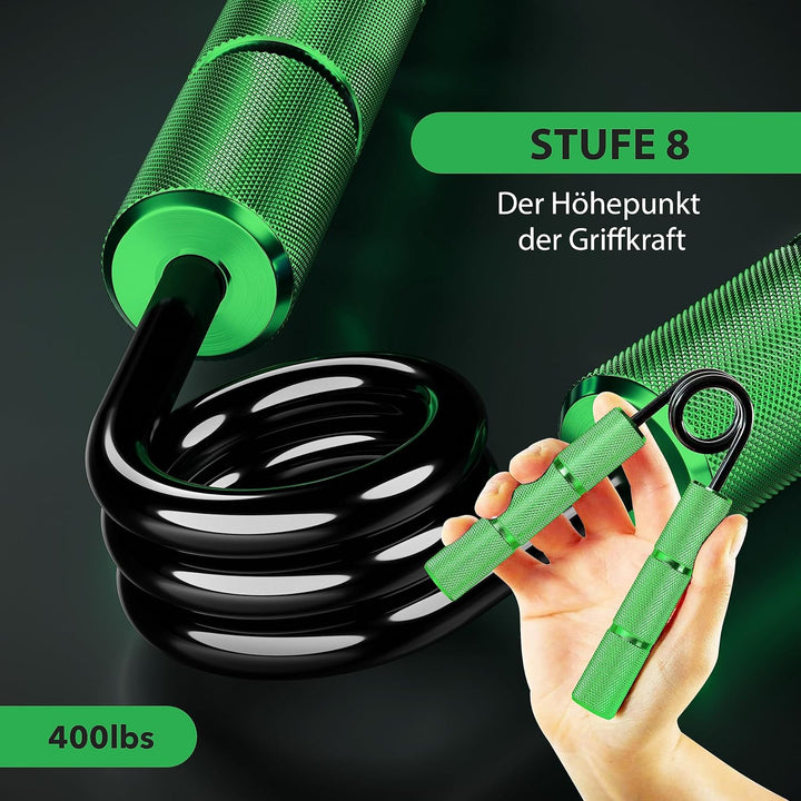 RPM Power PowerGripper Metall Handmuskeltrainer - (50lbs - 400lbs) für das Training von Griffen, Han