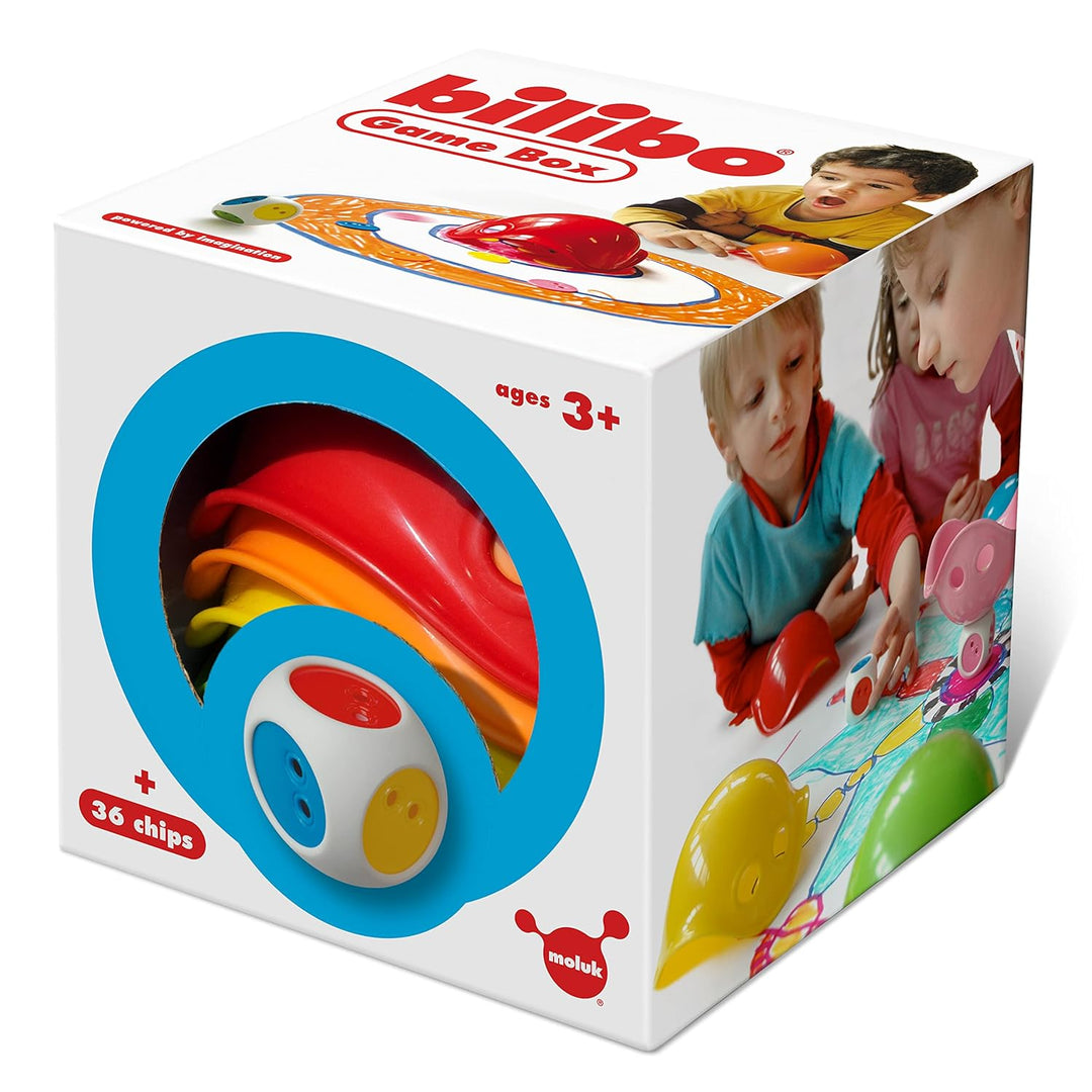 Bilibo Baby Toy Dice + 36 Counters + 1 Bag + 1 Information Booklet (May not Be in English) Assorted