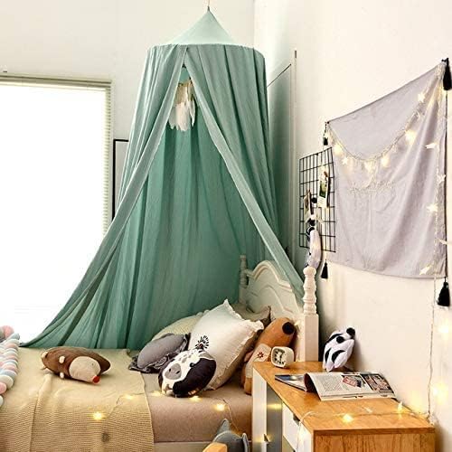 Baby Baldachin Betthimmel Chiffon Hängende Rund Moskitonetz für Babys Bett, Spielzelte, Kinderzimmer