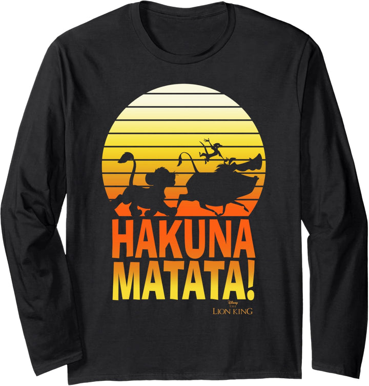 Disney Lion King Hakuna Matata Profile C1 Langarmshirt