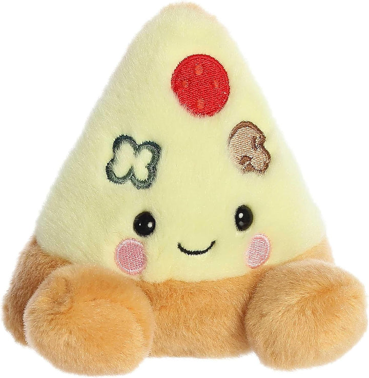 Aurora Adorable Palm Pals Peppa Pizza Slice Stuffed Animal - Pocket-Sized Fun - On-The-Go Play - Bro