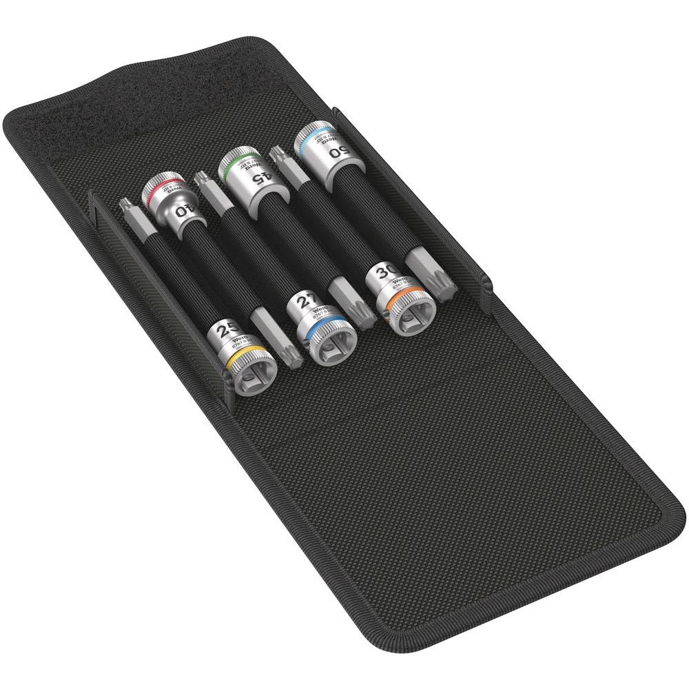 Wera 05003185001 8767 B TORX HF 1 Zyklop Bitnuss-Satz Torx, mit 3/8 Zoll-Antrieb, mit Haltefunktion,