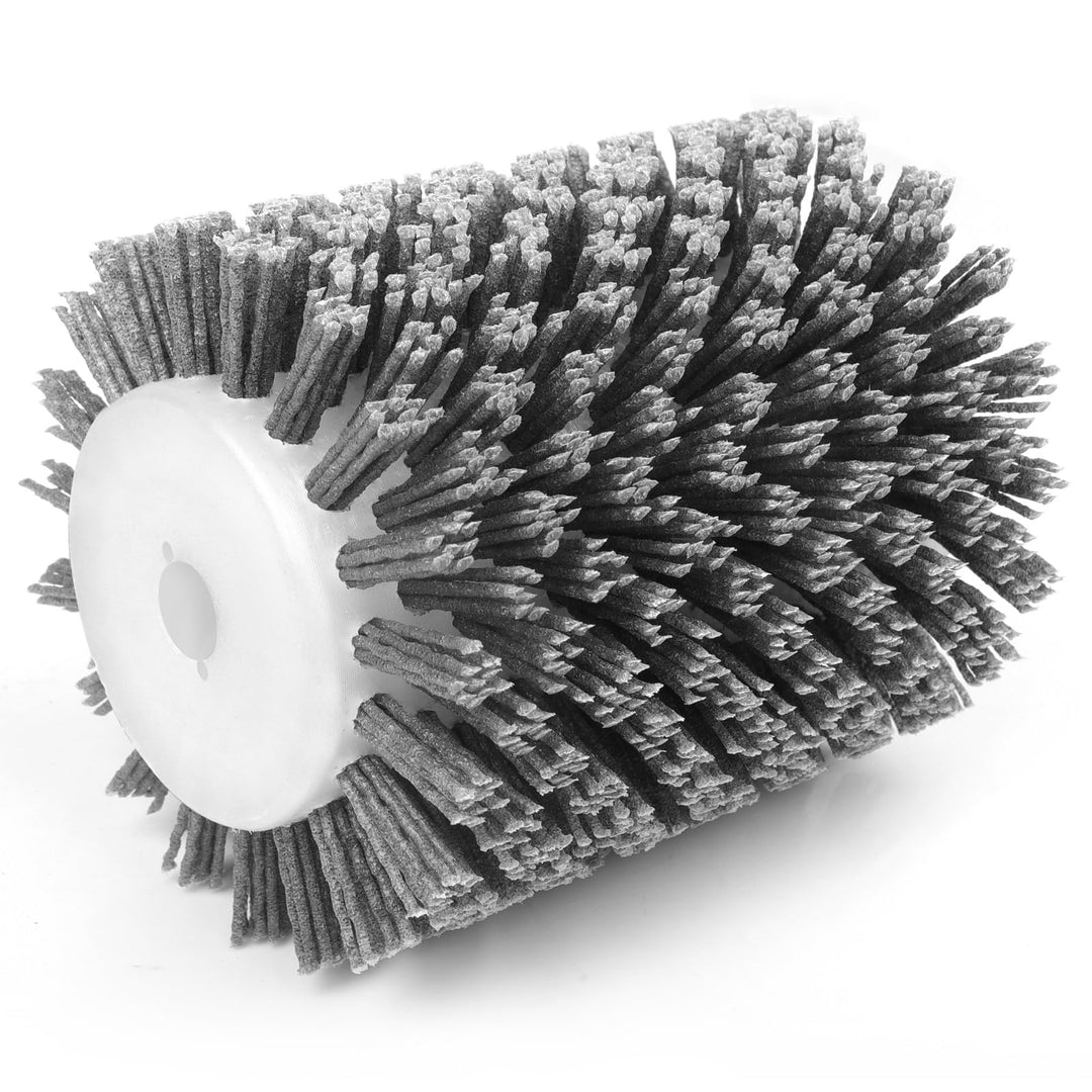 Schleifbürsten,60 Körnung 120x100mm Nylonbürste, Polierbürste zum Holzverarbeitung, Grit Bürste Bris