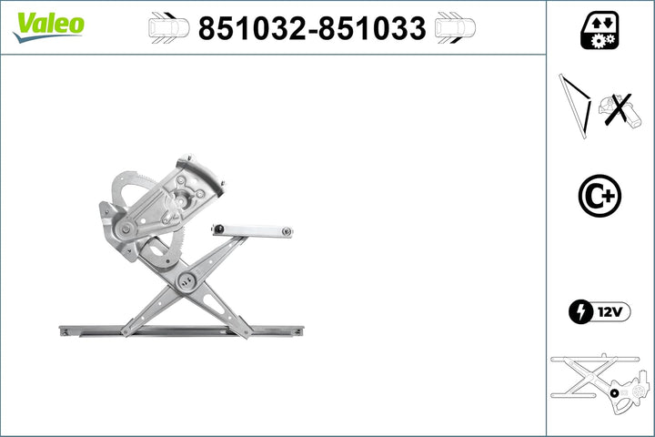 VALEO Fensterheber 851032
