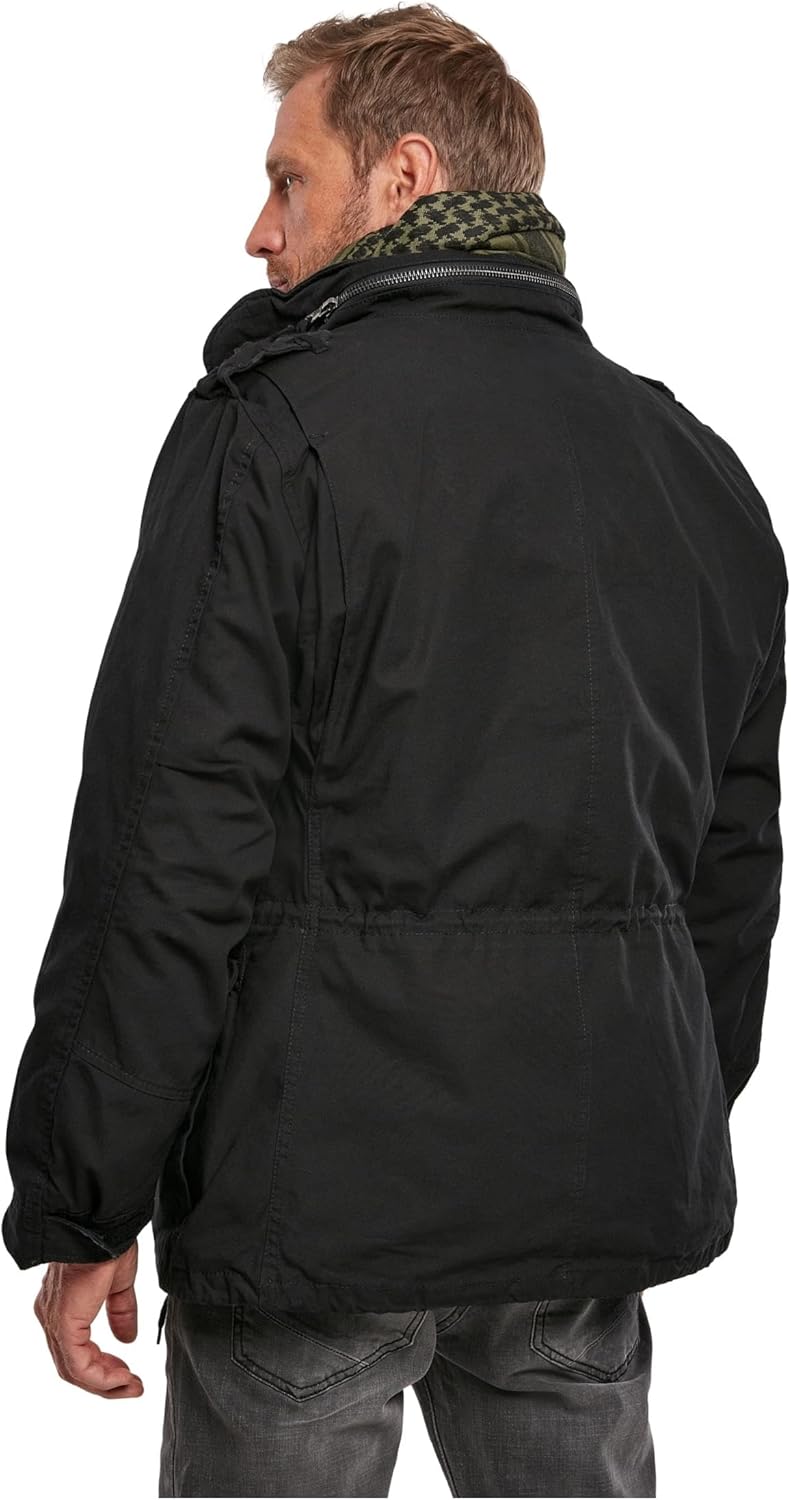 Brandit Herren Jacket S Schwarz, S Schwarz