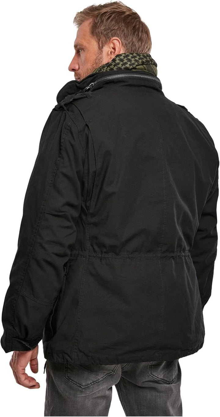 Brandit Herren Jacket S Schwarz, S Schwarz
