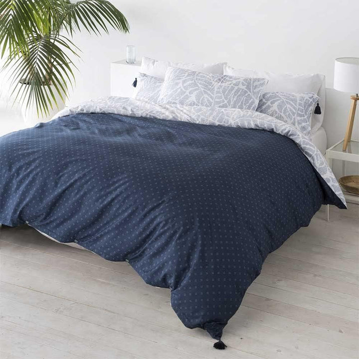 COTTON ARTEAN Artedo Wendbarer Bettbezug, 105 cm, Verschluss mit Knöpfen, hypoallergen.