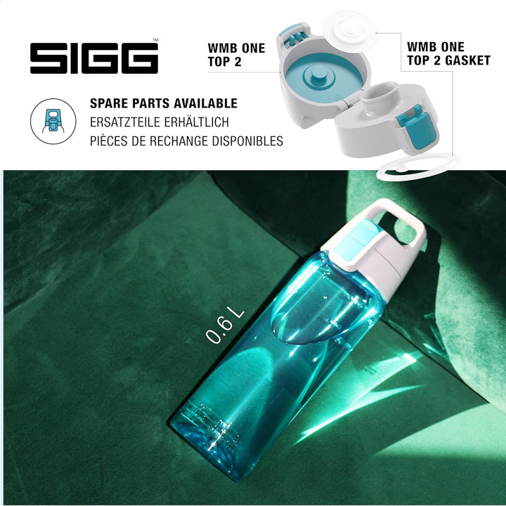 SIGG - Tritan Trinkflasche - Total Color ONE ONE - Für Kohlensäurehaltige Getränke Geeignet - Spülma