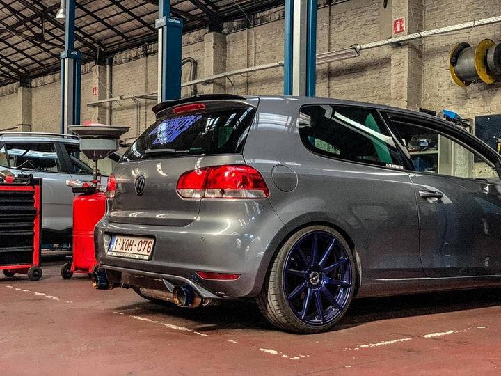 Simoni Racing TRX/20B Auspuff Universal Inox, Titanium Look