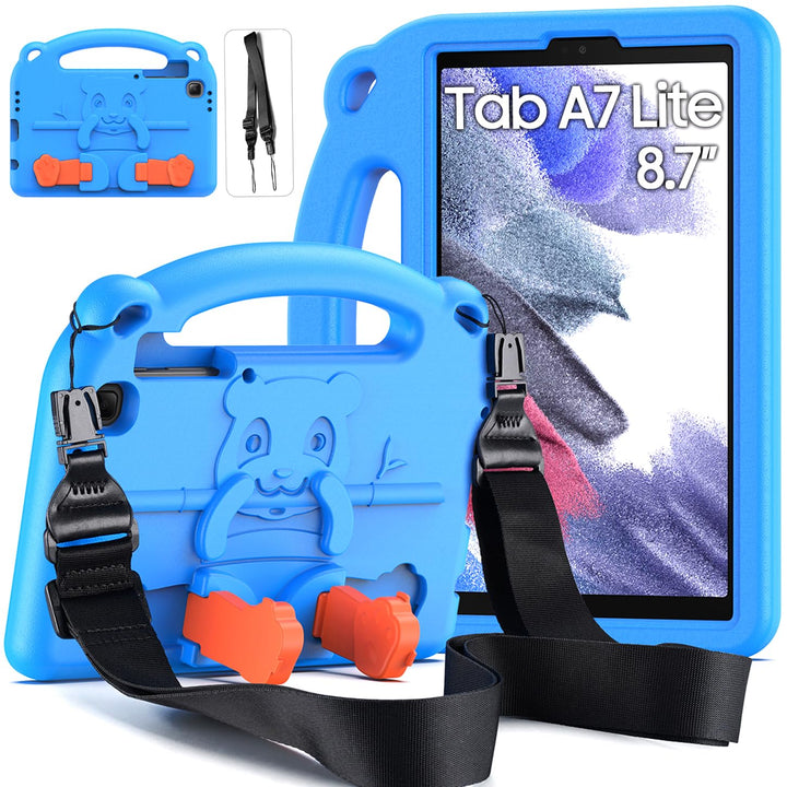 Kinder Hülle für Samsung Galaxy Tab A7 Lite 8,7 Zoll 2021 (SM-T227/T225/T220), Eva Leicht Stossfest