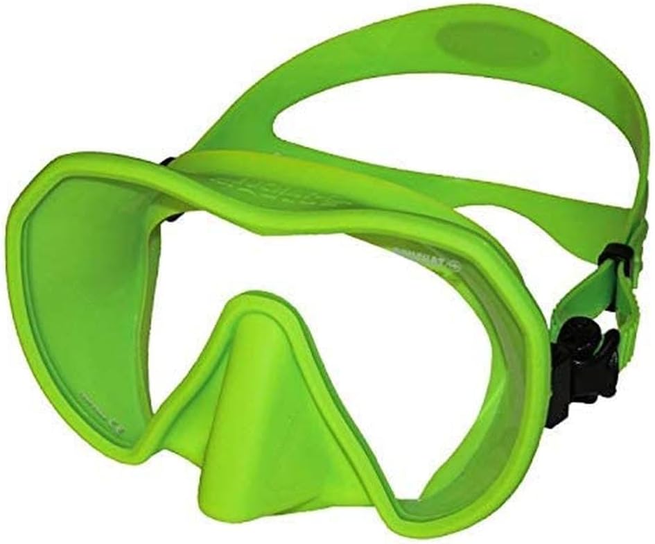 BEUCHAT Unisex-Adult Maxlux S Diving Mask Einheitsgrösse Weiss, Einheitsgrösse Weiss