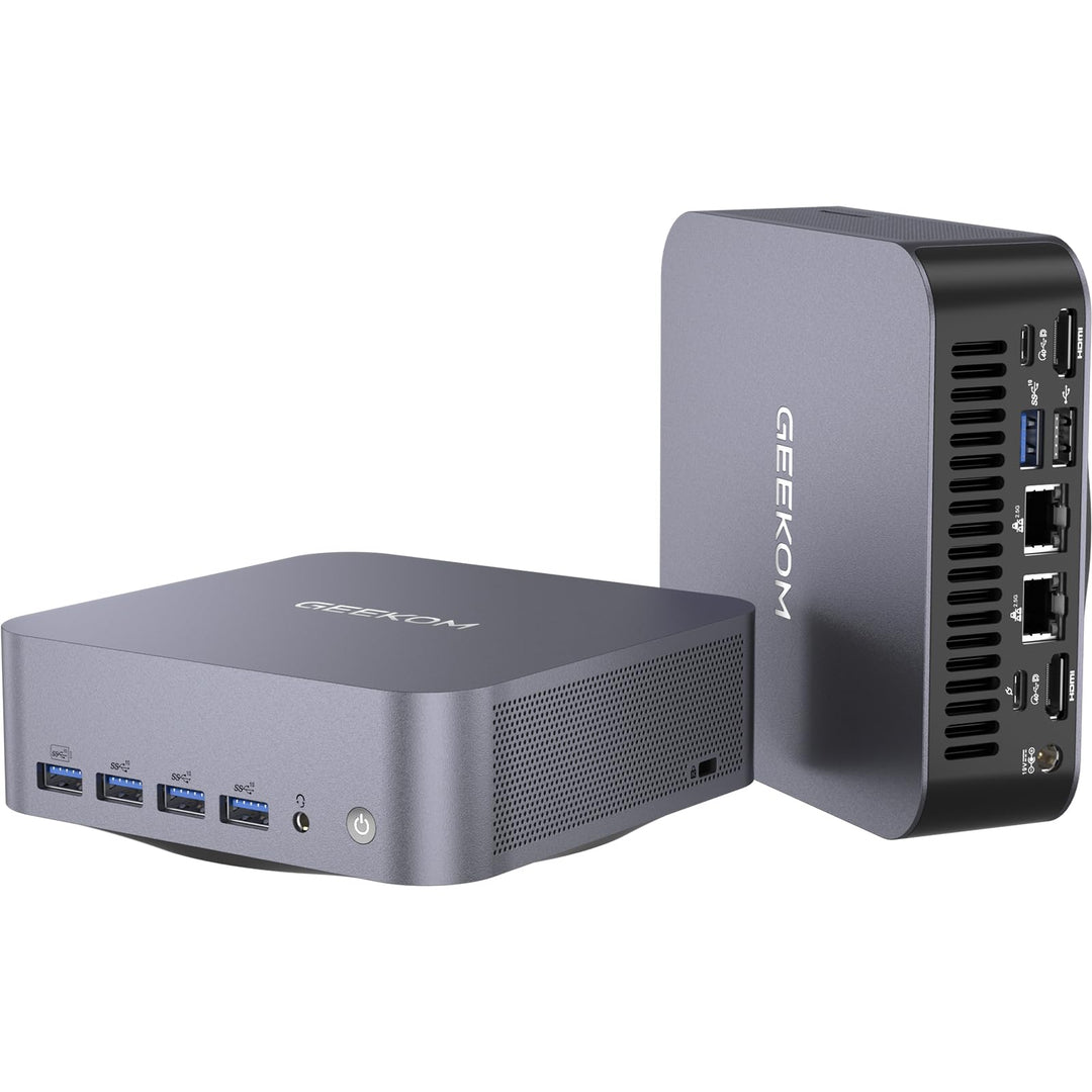 GEEKOM AI Mini PC GT1 Mega - Intel Core U9 185H,16 Kerne 22 Threads, Bis zu 5.1GHz, 2.5Gbps Dualer L