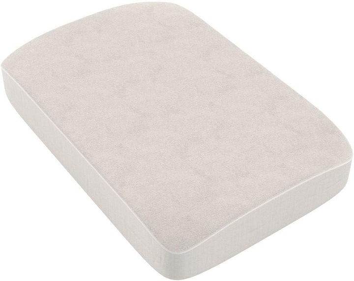 Matratzenschoner aus Baumwolle für Babykrippe | 50 x 80 cm | Wasserdicht | Atmungsaktiv | mit Gummi