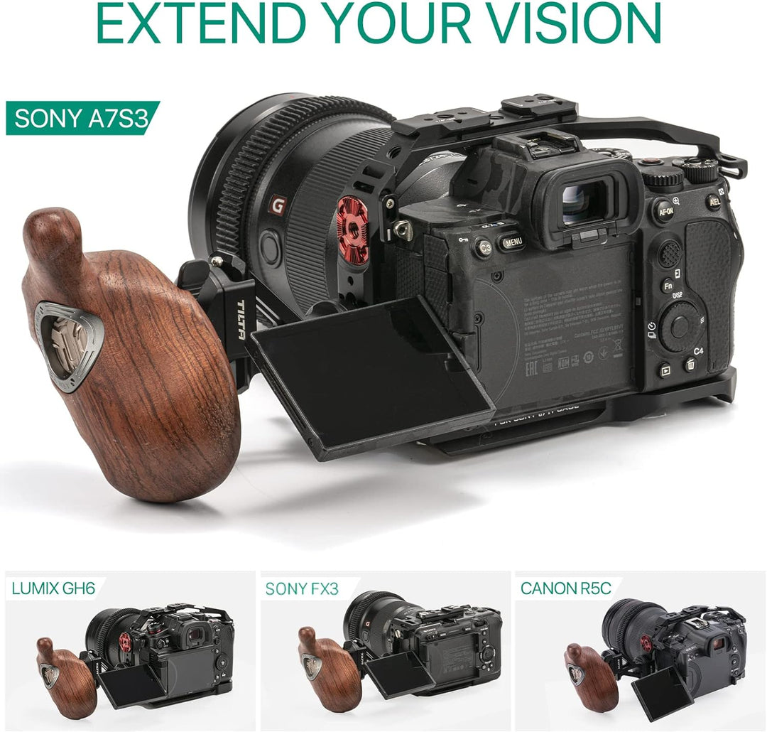 Tilta Nato-Verlängerungs-Set für linke Seite, kompatibel mit Tilta-Kamerakäfig, seitlicher Griff, NA