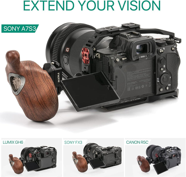 Tilta Nato-Verlängerungs-Set für linke Seite, kompatibel mit Tilta-Kamerakäfig, seitlicher Griff, NA