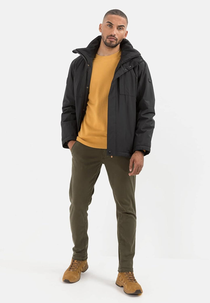 camel active Jacke Langarm Kapuze wasserdicht Winddicht anthrazit 106 Anthrazit, 106 Anthrazit