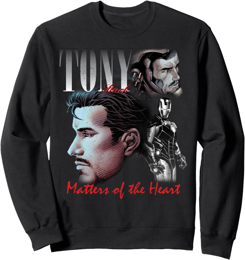 Marvel Tony Stark Homage Poster Sweatshirt
