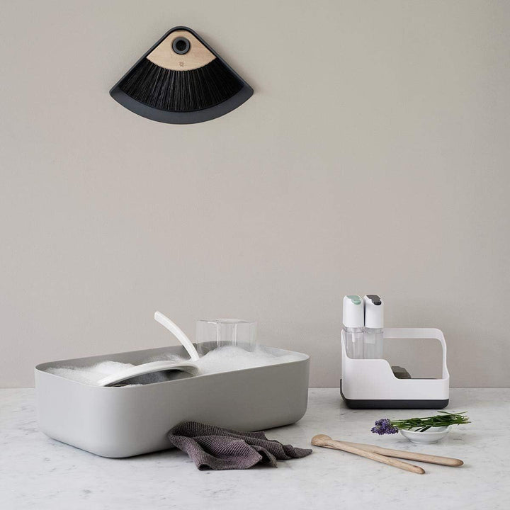 Rig-TIG by Stelton Sweep-IT Kehrschaufel & Handfeger, Farbe: Grau, 19 x 3 x 28 cm