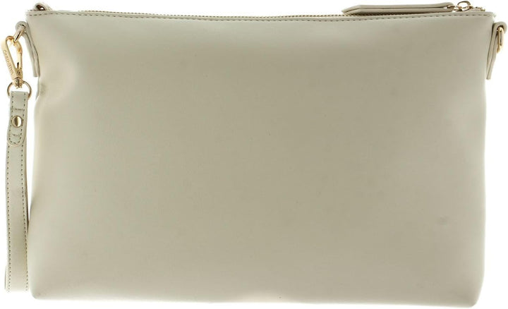 VALENTINO Olive Umhängetasche 31 cm Ecru Einheitsgr��e, Ecru Einheitsgr��e