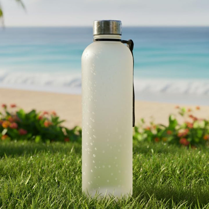 Trinkflasche 1l - Kohlensäure geeignet & Auslaufsicher - Für Sport, Schule & Büro - Sport Trinkflasc