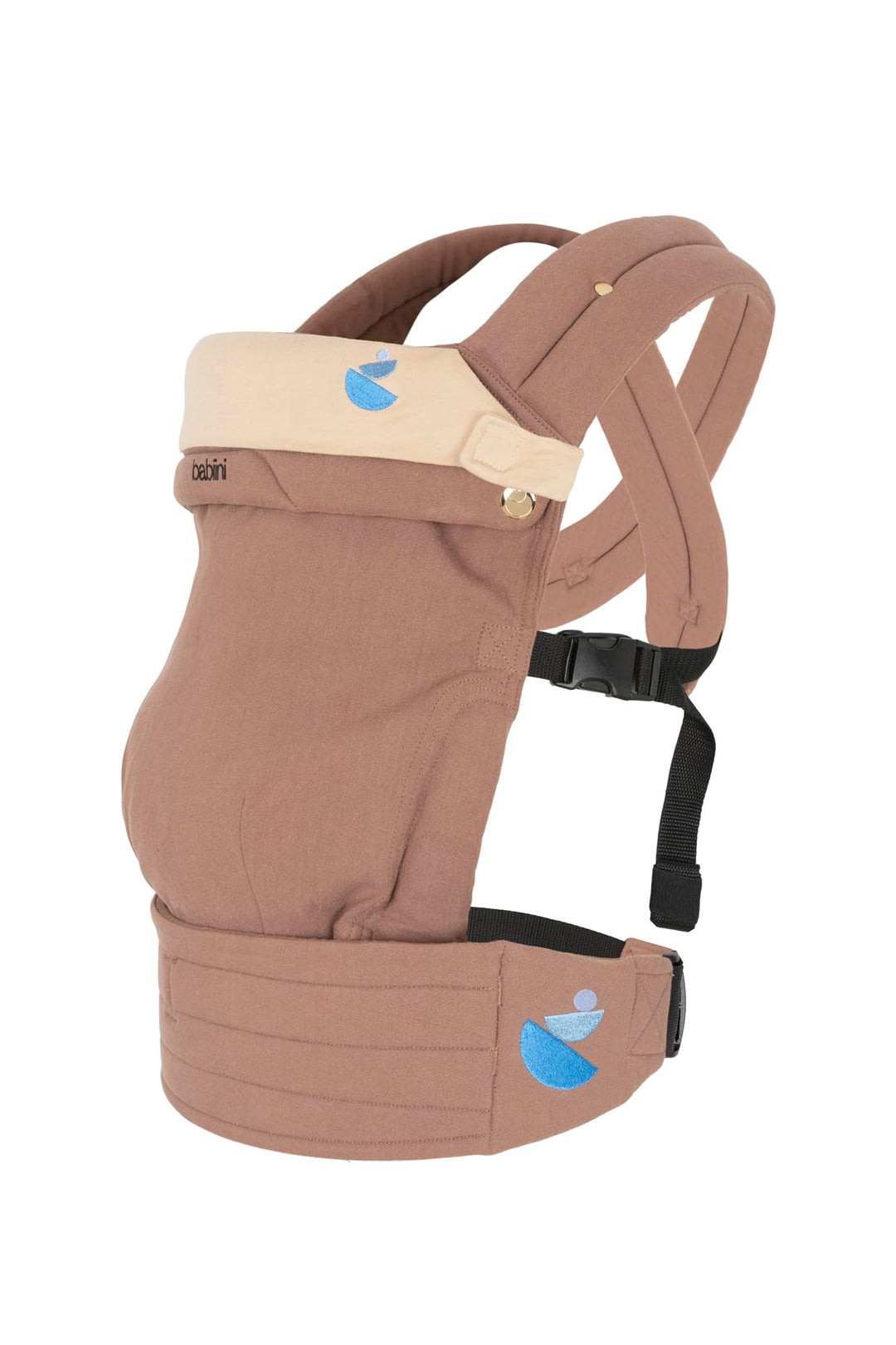 Babytrage Ergonomisch Unisex Baby von 3.2 bis 16 kg Atmungsaktiv Baumwoll Lätzchen Waschbar Gepolste