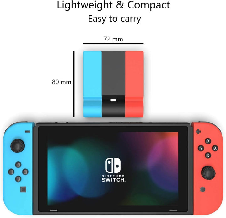 Switch TV Dock,Docking Station für Nintendo Switch/Switch OLED, Faltbare Typ C zu HDMI Adapter Switc