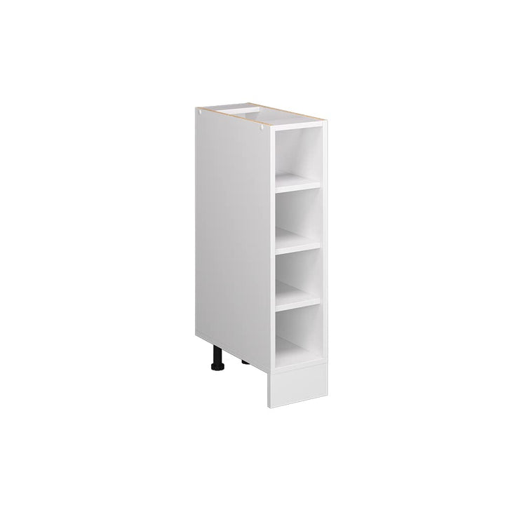 Vicco Küchenregal R-Line, Weiss/Weiss, 20 cm ohne Arbeitsplatte Weiss Regalunterschrank 20cm ohne Ar