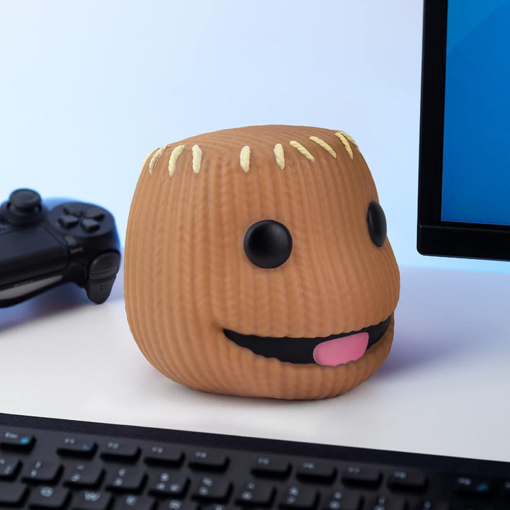 Sackboy Paladone Big Planet Leuchte mit Sound, PP8457LBP, Braun