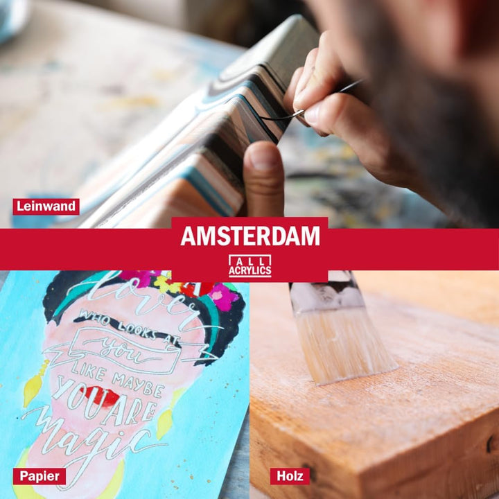 Amsterdam Standard Serie Acrylfarbe Allgemeine Auswahl Set | 36 x 20 ml (17820437)