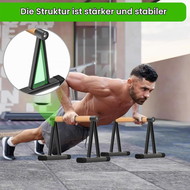 Dolibest Liegestützgriff, Calisthenics Parallettes Push up Griffe Fitness Handstand Boden rutschfest