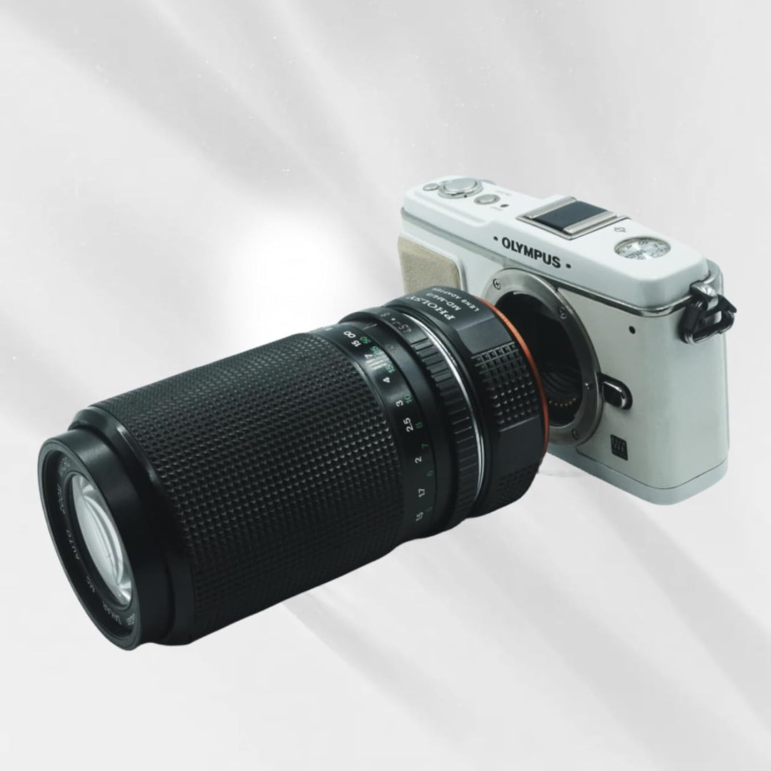 PHOLSY Objektivadapter MD auf MFT Kompatibel mit Minolta Rokkor MD / MC / SR Objektiv auf M4/3 Micro