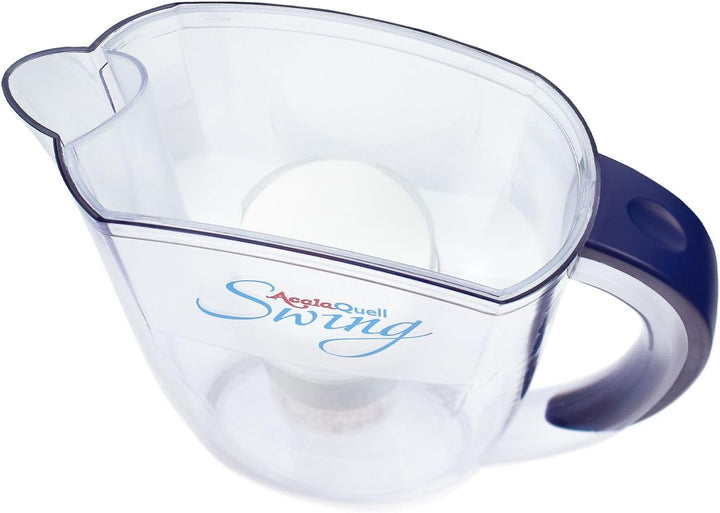 Wasserfilter AcalaQuell® Swing | Dunkel-Blau | Kannenfilter mit höchster Filterleistung | Mehrschich