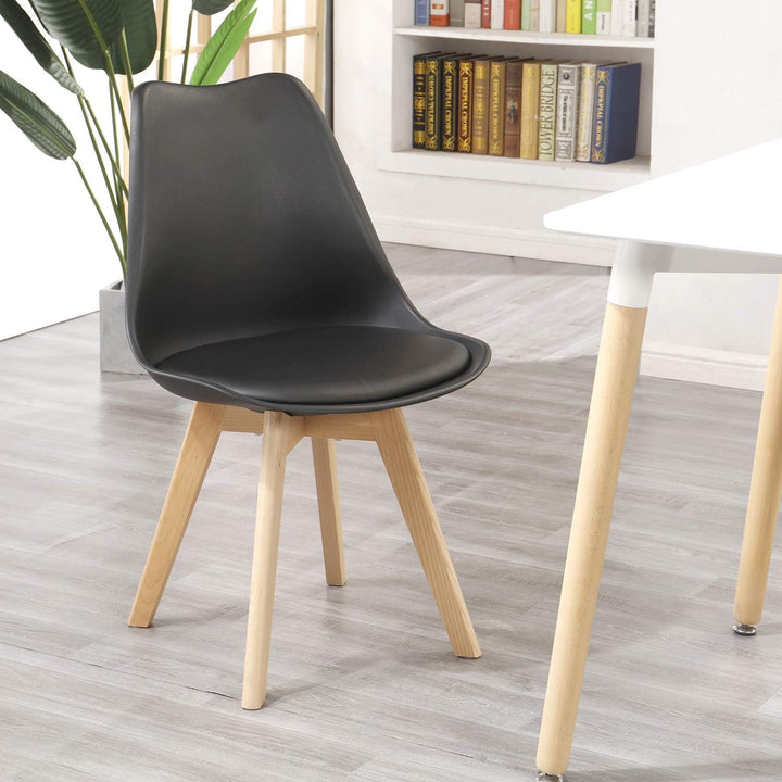 BenyLed 6er Set Esszimmerstühle Skandinavischer Küchenstuhl Design Modern Wohnzimmerstühle, Esszimme