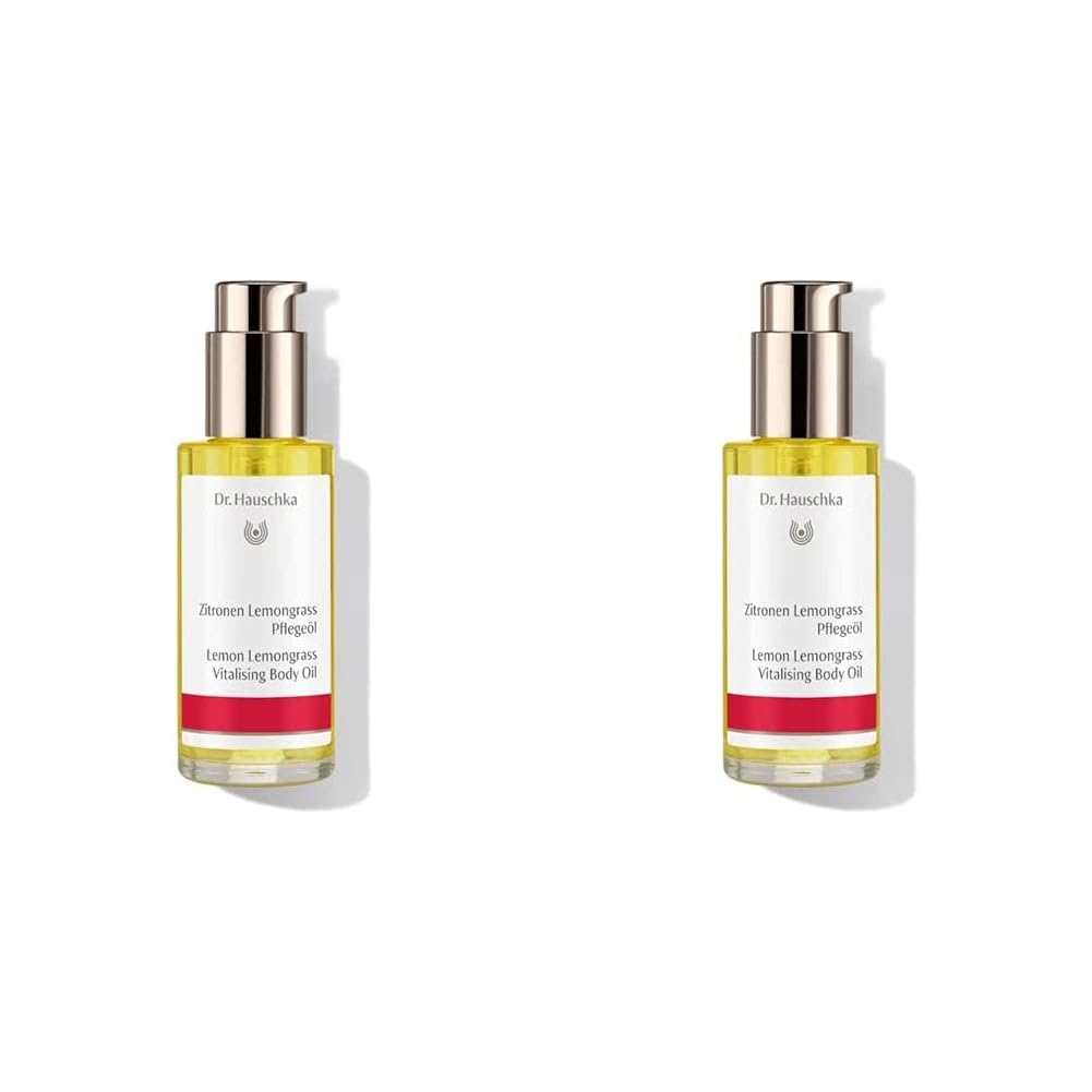 Dr. Hauschka, Zitronen Lemongrass Pflegeöl unisex erfrischendes Körperöl ml 2er Pack x 192 g, Lavend