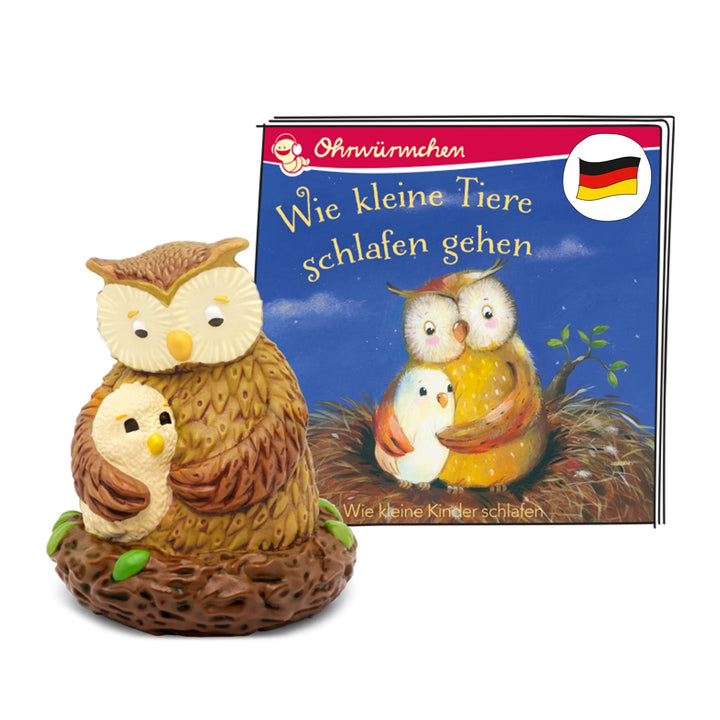 tonies Hörfigur für Toniebox, Wie kleine Tiere schlafen gehen und andere Geschichten, Hörspiel mit L