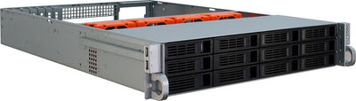 Inter-Tech 88887118 Case IPC Storage 2U-2412, o.PSU