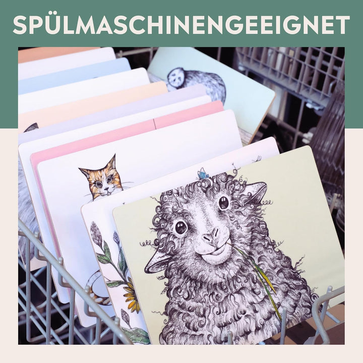 Ligarti® Frühstücksbrettchen aus Holz | Nachhaltiges Frühstücksbrett 22x15 cm, ideal für köstliche F