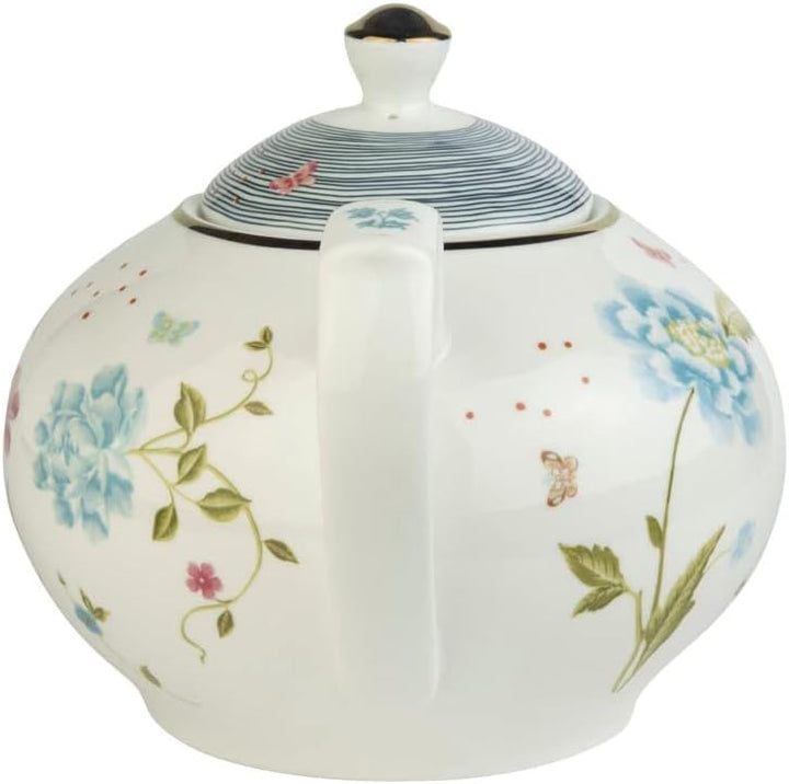 Laura Ashley Heritage Collectables Teekanne Elvenen White 1,6 Liter Porzellan Heritage Teekanne Elve
