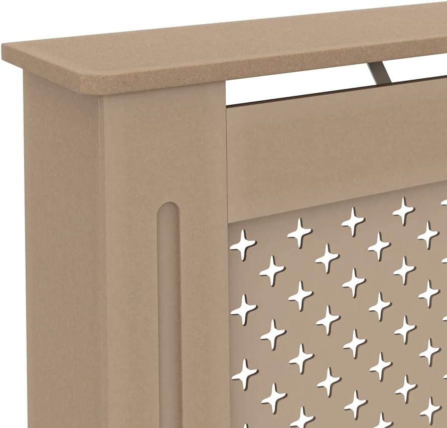 puraday Wohnzimmer Heizkörperabdeckung 112×19×81,5 cm MDF Heizkörper Abdeckung Verkleidung Heizkörpe